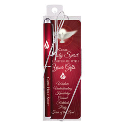 Come Holy Spirit Confirmation Gift Pen with Bookmark - 12/pk