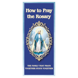 How to Pray the Rosary Pamphlet - 100/pk
