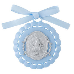 Blue Guardian Angel Crib Medal - 12/pk
