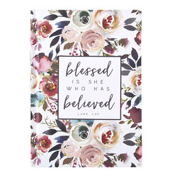 Blessed is She Who Has Believed Journal - 12/pk