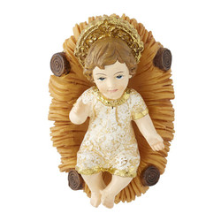 Two-Piece Christ Child with Manger