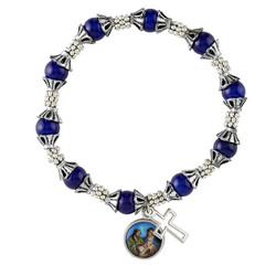 Peace on Earth Rosary Bracelet - 12/pk