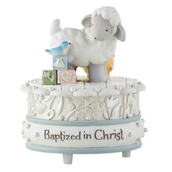 Baptized in Christ Musical Figurine