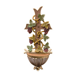 Grapes Holy Water Font