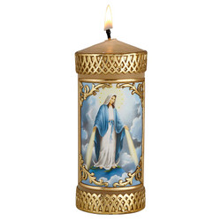 Our Lady of Grace Small Devotional Candle