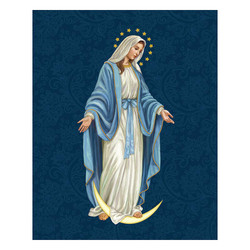 8 x 10" H Our Lady of Grace Print - 3/pk