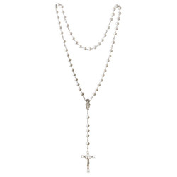 Our Lady of Grace Pearl Bead Wall Rosary