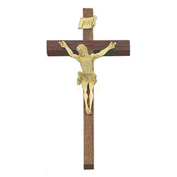 Walnut Crucifix (JC-1839-K)