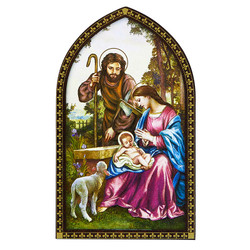 Sweet Adoration Lasered Wood Arched Standing Plaque