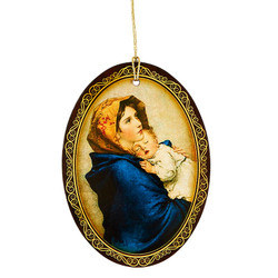Madonna of the Streets Christmas Ornament