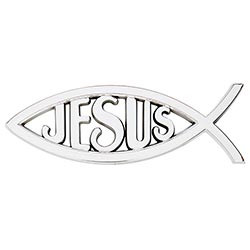 Jesus/Ichthus Auto Emblem