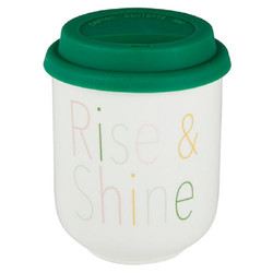 Ceramic To Go Mug - Rise & Shine