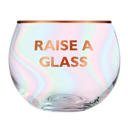 Roly Poly Glass - Raise A Glass - 4/cs