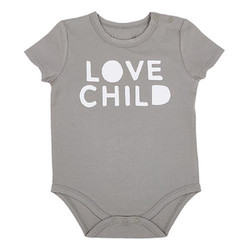 Face To Face Snapshirt - Love Child, 6-12 Months - 2/cs