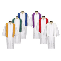 Plain Choir Stole - 6/pk