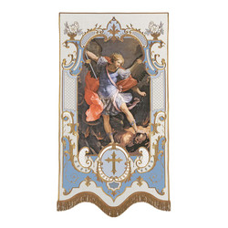 Saint Michael Vintage Banner