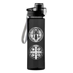 St. Benedict Medals Water Bottle - 4/pk