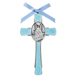 4-1/2" Guardian angel Cross - Boy