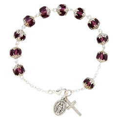 La Verna Collection Amethyst Bracelet