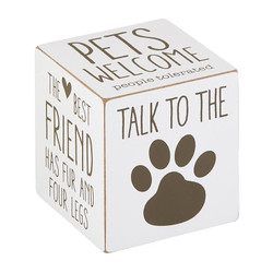 Quote Cube - Talk Paw