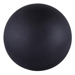 Solid Glass DÃ©cor Balls - Matte Black