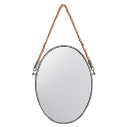 Oval Hanging Mirror