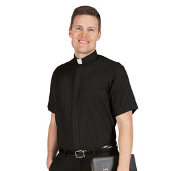 R. J. Toomeyâ„¢ Summer Comfort Slim Fit Short Sleeve Clergy Shirt