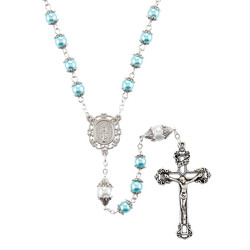 Something Blue Bridal Rosary