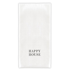 Face to Face Dinner Napkin Set - Happy House