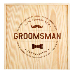 Groomsman Proposal Box