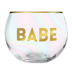 Roly Poly Glass - Babe