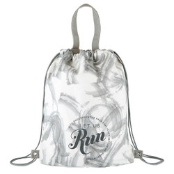 Simply Faith Canvas Drawstring Bag - Let Us Run