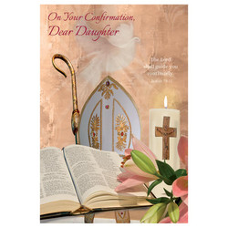 On Your Confirmation, Dear Daughter Card