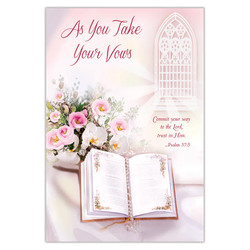 As You Take Your Vows Card