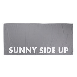 Face to Face Beach Towel - Quick Dry Oversized Beach Towel - Sunny Side Up