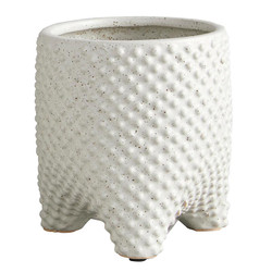 Textured Tripod Pot - Small