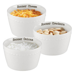 Chili Condiment Set - Sooners