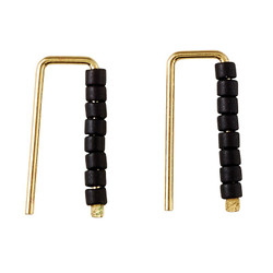 Chemistry Earring - Carbon Chemistry Earring - Carbon