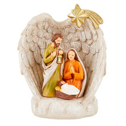 Angel Wings Nativity LED Lighted Figurine