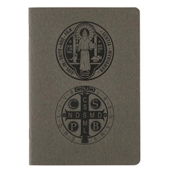 St. Benedict Kraft Notebook - 12/pk