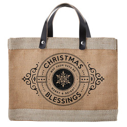 Mini Market Tote - Christmas Blessings