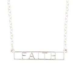 Kingdom Words - Faith Necklace