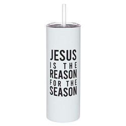 Skinny Tumbler - Jesus Is The Reason for the Season