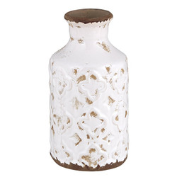 Cream Bottle Vase