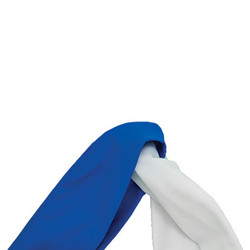 Knotted Headband - Royal/White