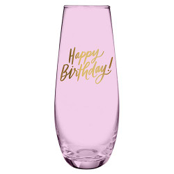 Champagne Glass - Happy Birthday