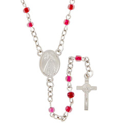 Divine Mercy Rosary With Window Card Set - 12/pk