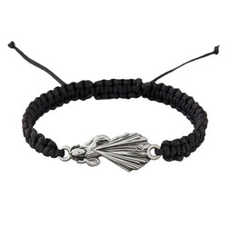 Divine Mercy Braided Cord Bracelet - 6/pk
