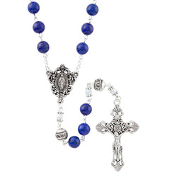 Amalfi Collection Rosary - Lapis
