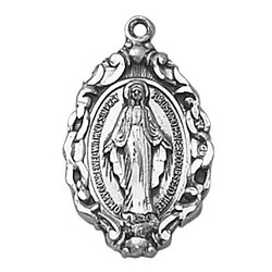 Sterling Silver Miraculous Medal